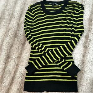 Veronica Beard Stripe Sweater Ling Sleeve
